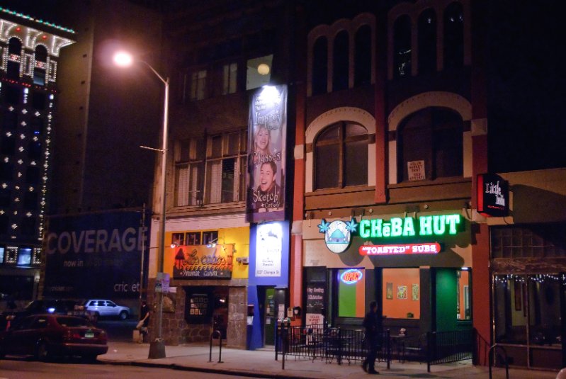 Denver041410-2414nn.jpg - Los Cabo Peruvian Cuisine and Cheba Hut on Champa St near the 16th Street Mall