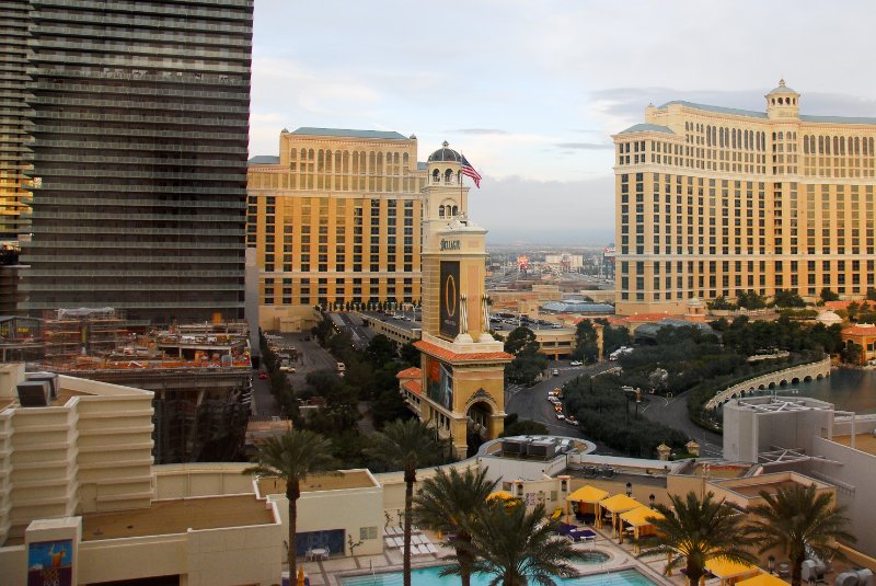 LasVegas020910-0713.jpg - View from my room on the 16th floor of the Planet Hollywood Resort and Casino