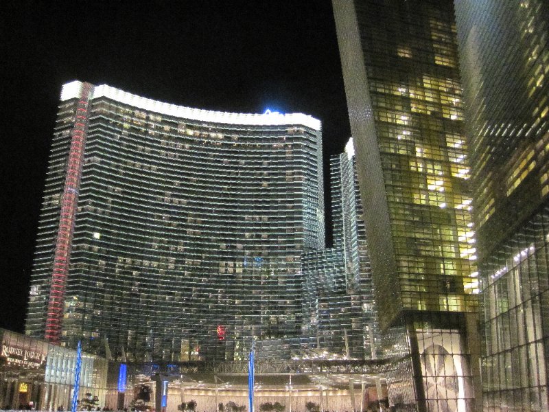 LasVegas032210-0245.jpg - Aria Resort and Casino.  Veer Towers (right edge)