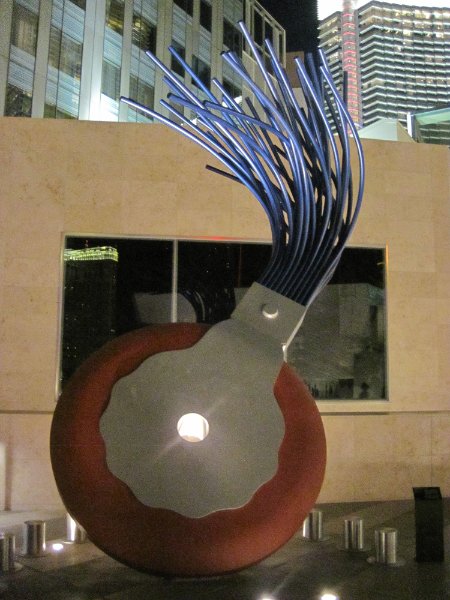 LasVegas032210-0250.jpg - Typewriter Eraser, Scale X, Sculpture by Claes Oldenburg and Coosje van Bruggen, 1998-99