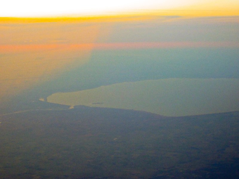 Toronto032810-3-2.jpg - Saginaw River winding its way South out Saginaw Bay. Heading West toward Flint, Michigan