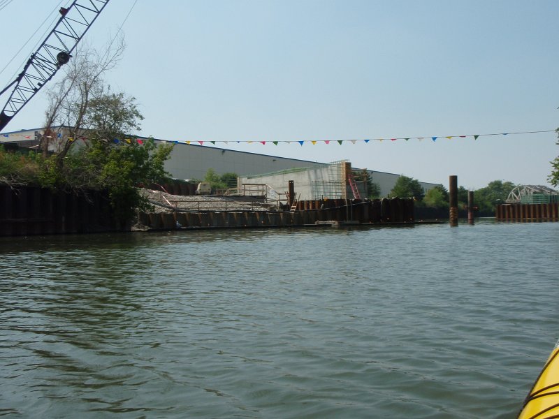 ChicagoRiverKayak071711-7170044.jpg - Halsted Street North Canal Bridge, being rebuilt