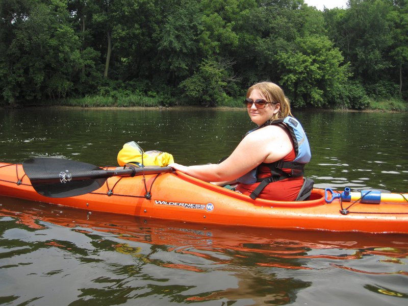 FoxRiverMillingtonKayak080611-2955.jpg - Kayak Fox River Yorkville to Millington