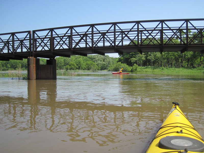LakeBusseKayak053011-2552.jpg - Bicycle bridge, just North of Higgins Rd