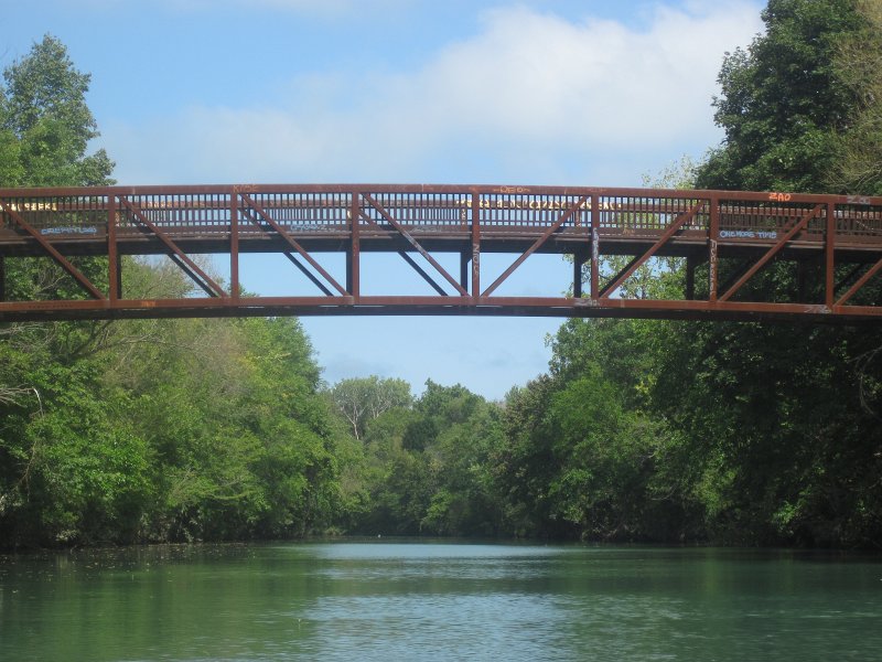 NorthShoreChannel082711-3182.jpg - Golfer bridge, part of Perter Jans Golf Course