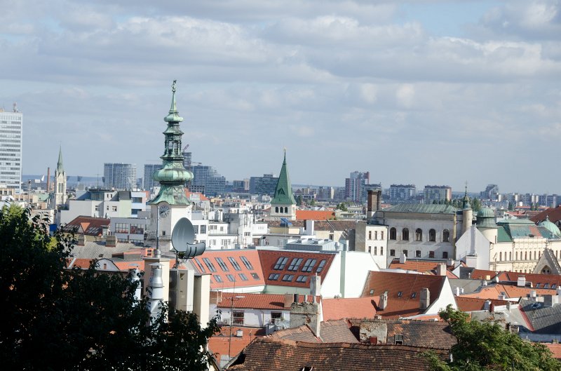 Bratislava101411-6525.jpg - View of Bratislava cityscape from the castle hill