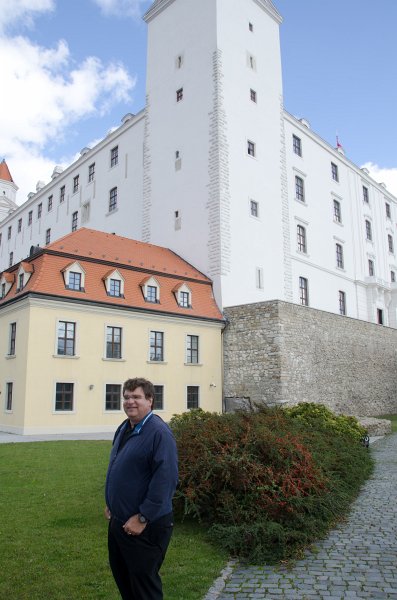 Bratislava101411-6559.jpg - Bratislavsky Palace, South West Corner, West Terrace building, foreground
