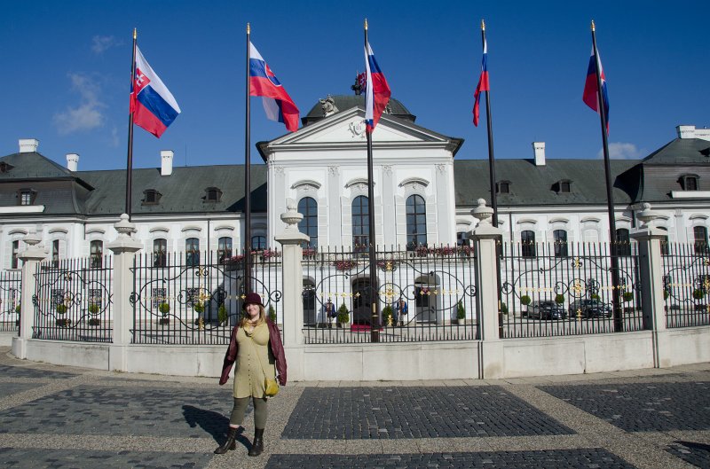 Bratislava101411-6488.jpg - Grasalkovičov Palác / Grassalkovich Palace. Residence of the president of Slovakia