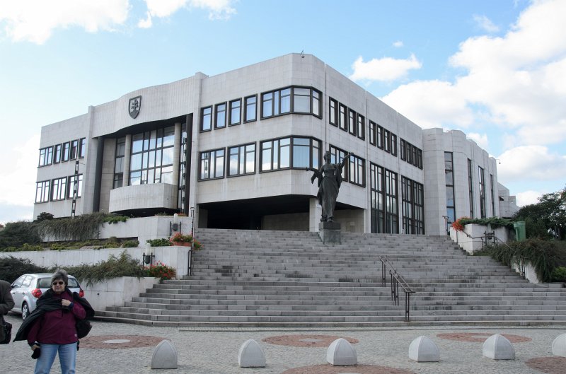 Bratislava101411-6561.jpg - Národná rada Slovenskej republiky / National Council of the Slovak Republic. Parliament building