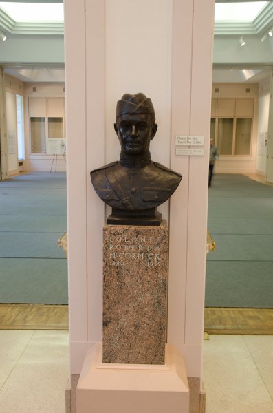 Cantigny100811-6206.jpg - Colonel Robert R McCormick, 1880-1956, First Division Museum