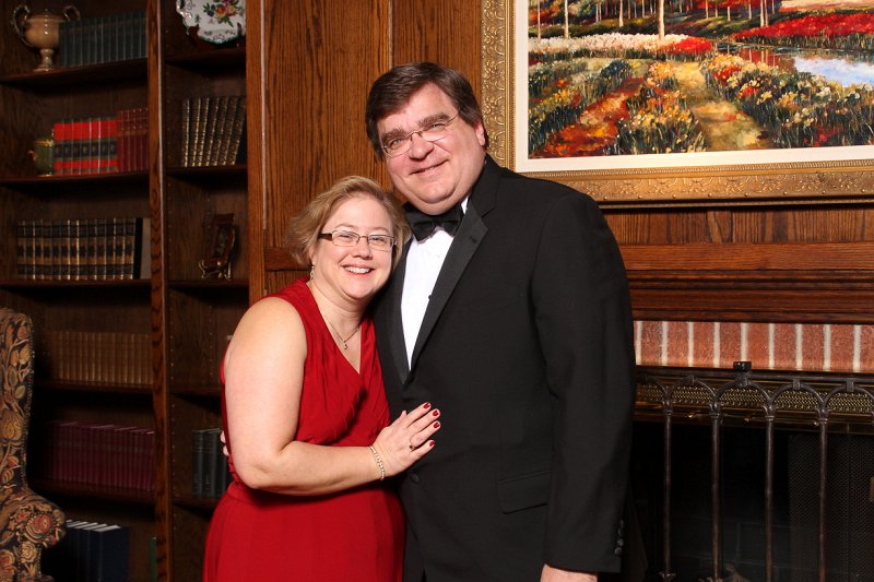 JackandCathieCDHDinner021211.jpg - Jack and Cathie at the CDH Medial Staff Dinner