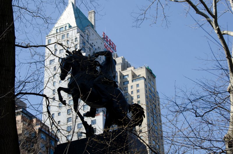 Manhattan032611-1791-2.jpg - José Marti statue, Essex House, background