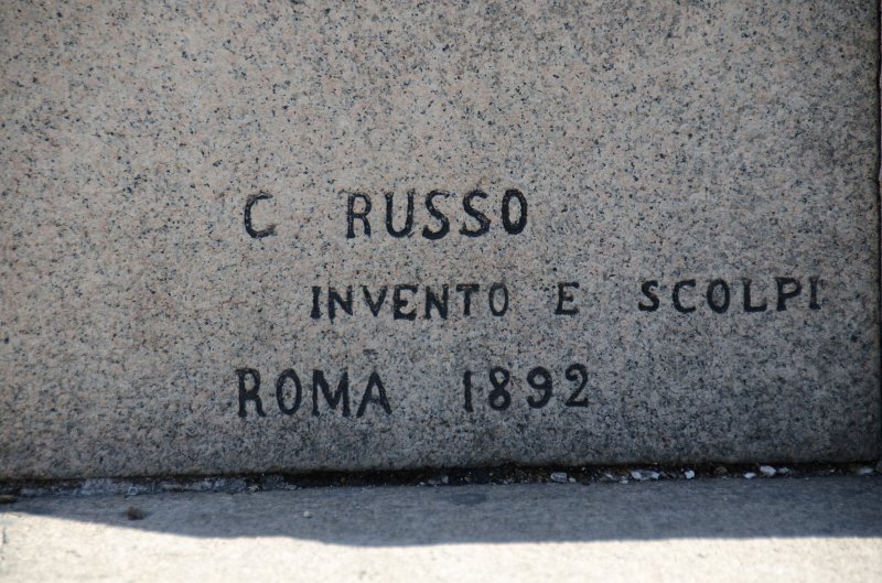 Manhattan032611-1948.jpg - Columbus Monument: C Russo, Invento e Scolpi Roma 1892