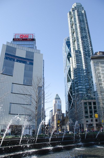 Manhattan032611-1951.jpg - Columbus Circle Fountain, looking South along 8th Ave