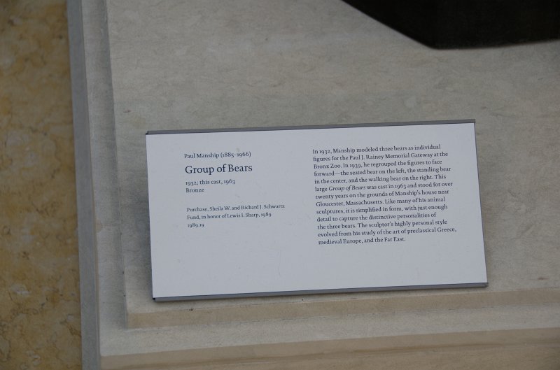 Manhattan032611-1860-2.jpg - "Group of Bears" sculpture by Paul Manship., cast 1963