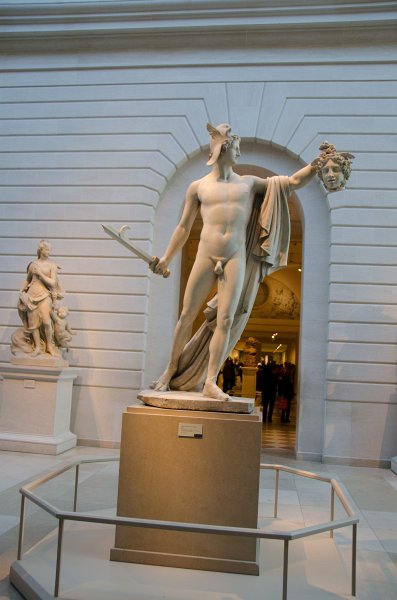 Manhattan032611-1872-2.jpg - "Perseus with the Head of Medusa," marble status carved by Antonio Canova, 1804-6
