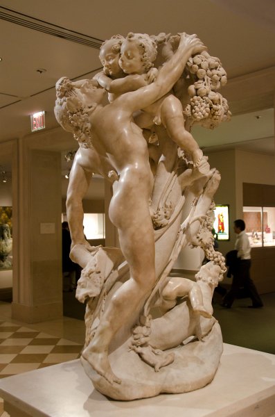 Manhattan032611-1880-2.jpg - "Faun Teased by Childern," marble sculpture by Gian Lorenzo Bernini, 1616-17