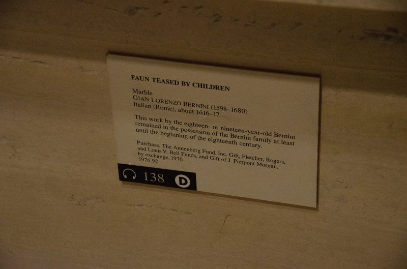 Manhattan032611-1882-2.jpg - "Faun Teased by Childern," marble sculpture by Gian Lorenzo Bernini, 1616-17