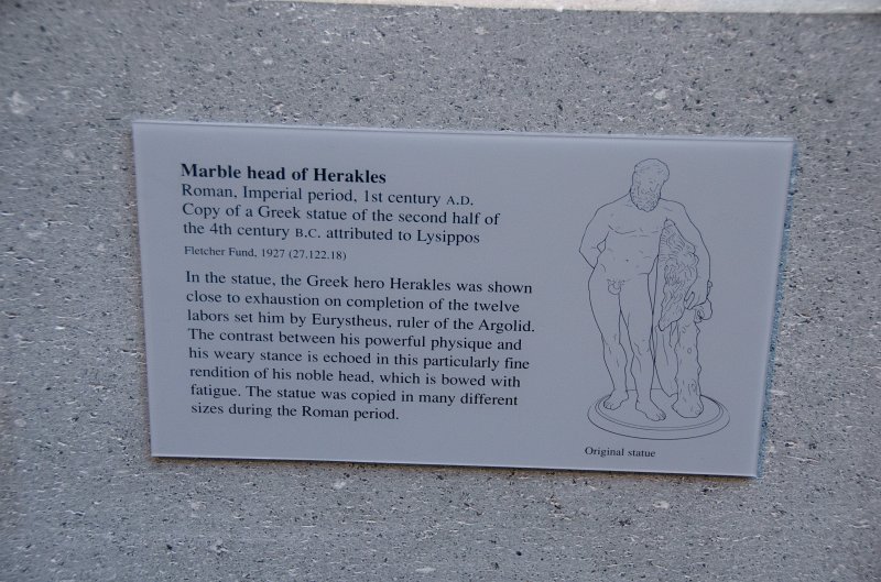 Manhattan032611-1887-2.jpg - Marble head of Herakles, 1st century AD