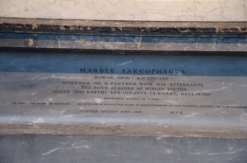 Manhattan032611-1891-2.jpg - Marble Sarcophagus, Roman, ca AD 220-230