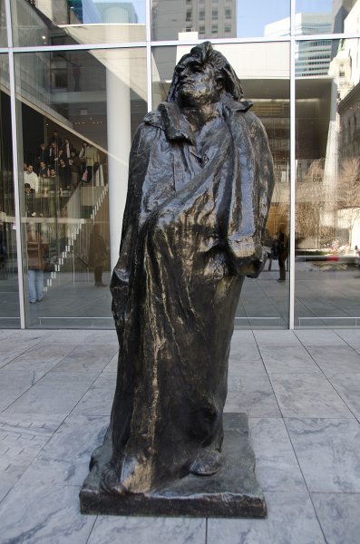 Manhattan032611-1995.jpg - "Monument to Balzac," bronze sculpture by Auguste Rodin, 1898 (cast 1954)