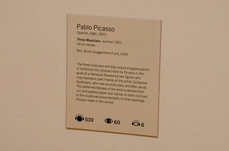 Manhattan032611-2011.jpg - "Three Musicians," oil on canvas painting by Pablo Picasso 1921.