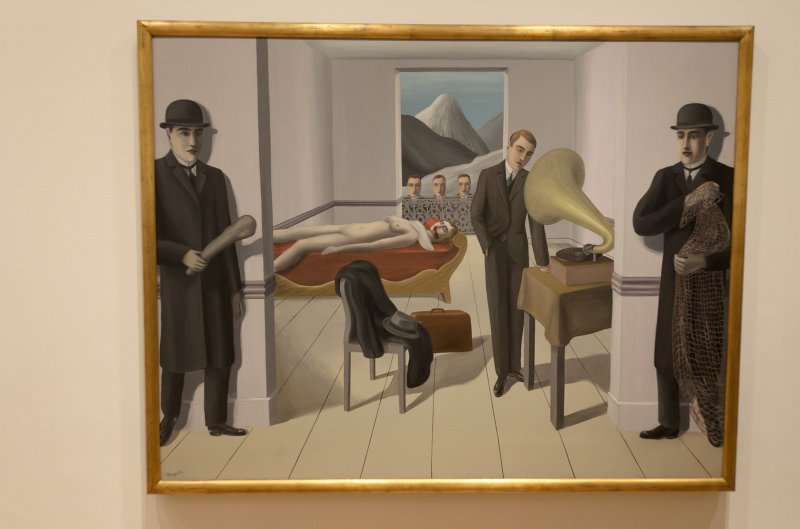 Manhattan032611-2022.jpg - "The Menaced Assassin," oil on canvas painting by René Magritte, 1927.