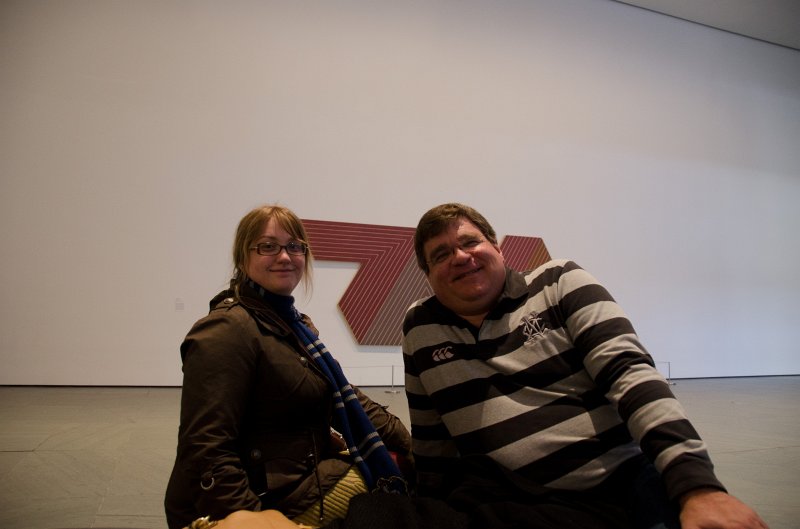 Manhattan032611-2045.jpg - Liz and Jack, lobby of MoMA