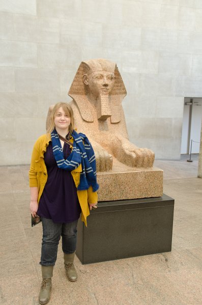 Manhattan032611-1847-2.jpg - Liz and the Sphinx of Hatshepsut