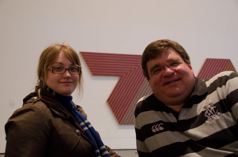 Manhattan032611-2046.jpg - Liz and Jack, lobby of MoMA