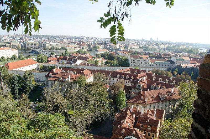 Prague101511-7021.jpg - View of Prague from exit of the Prague Castle tour