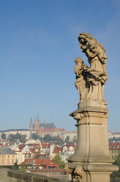 Prague101511-7198.jpg - Mánes Bridge scuplture by Matej Vaclav Jackel, 1707. Karlův most / Charles Bridge