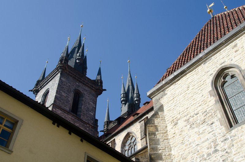 Prague101511-6747.jpg - Týnský Chrám / Church of Our Lady before Týn view from Old Town Square /  Staroměstské náměstí
