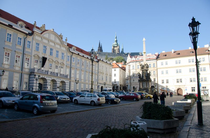 Prague101511-7066.jpg - Malostranské náměstí  / The Lesser Town Square, Academy of Performing Arts in Prague (AMU) (left)