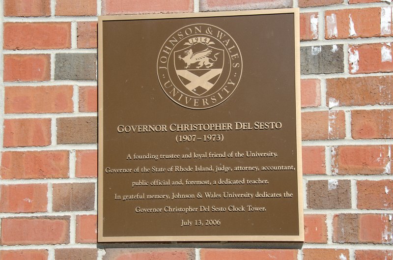 Providence060211-3373.jpg - Governor Christopher Del Sesto Clock Tower, dedicated 2006