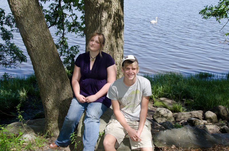 Providence060211-3702.jpg - Liz and Mike at Swan Point on the Seekonk River