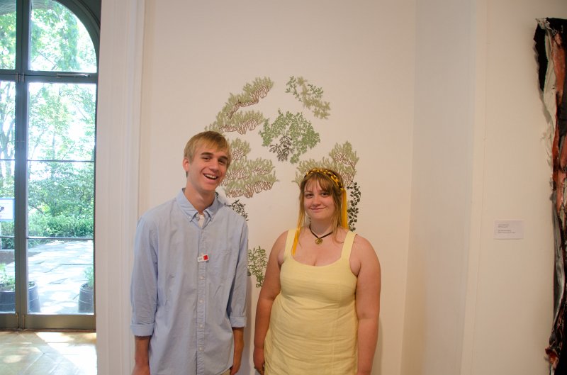 Providence060211-3439.jpg - Senior Invitational, Liz and Mike at Wood-Gerry Gallery