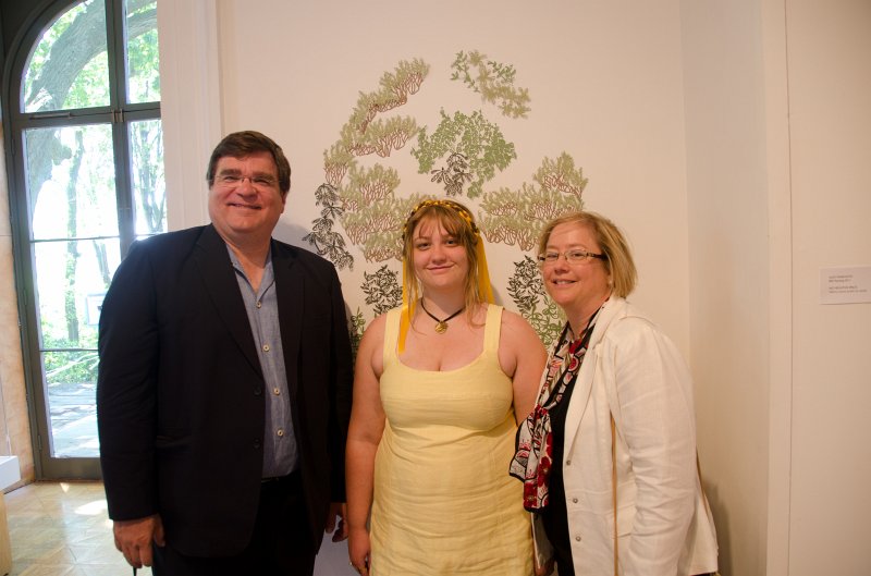 Providence060211-3440.jpg - Senior Invitational, Liz and Mom and Dad at Wood-Gerry Gallery