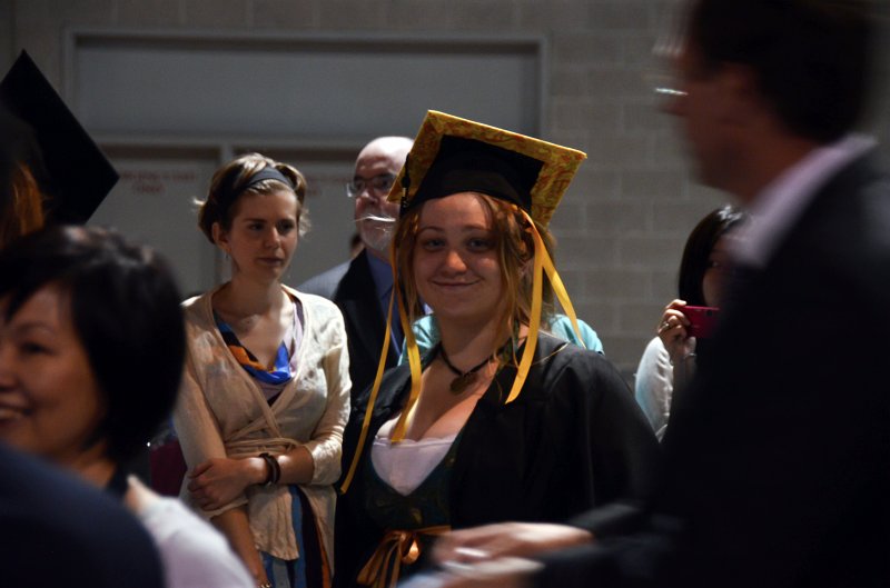 Providence060211-3594.jpg - Liz entering RISD Commencement ceremony