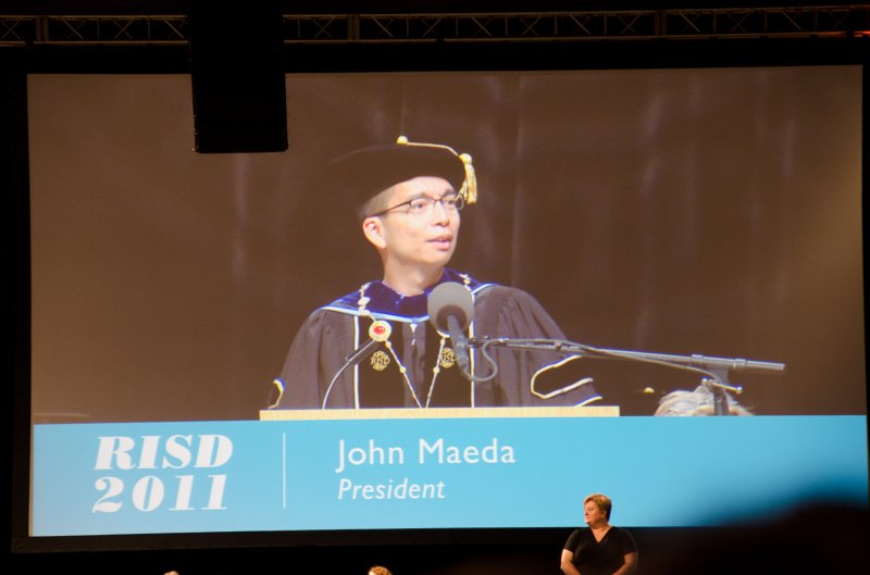 Providence060211-3596.jpg - John Maeda, RISD President addressing the students