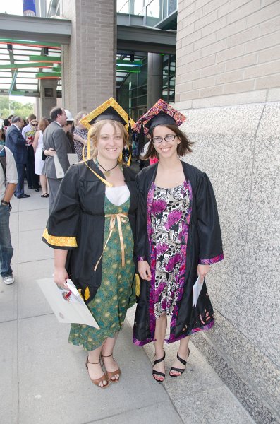 Providence060211-3655.jpg - Liz and Bin just out the Graduation ceremony