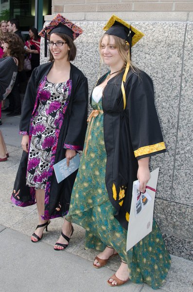 Providence060211-3658.jpg - Liz and Bin just out the Graduation ceremony