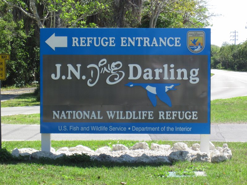 Sanibel022611-2318.jpg - JN Ding Darling National Wildlife Refuge entrance sign