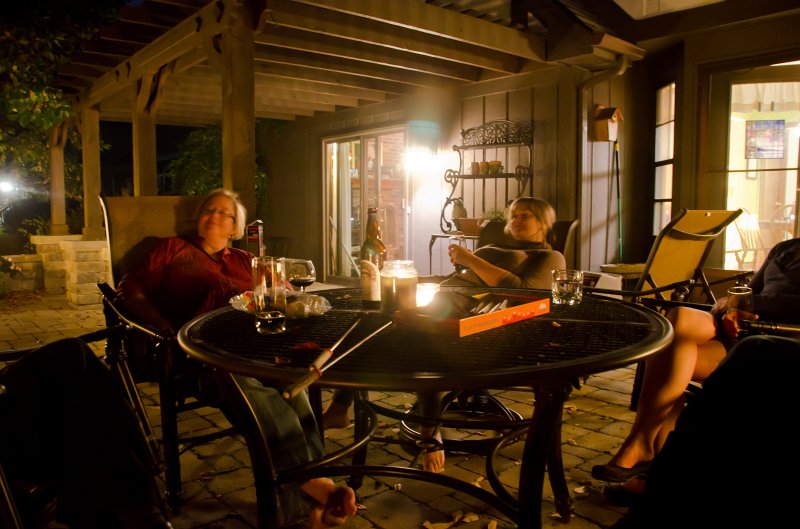 SueVickiBillVisitOct11-6274.jpg - Patio with Vicki, Sue, Bill