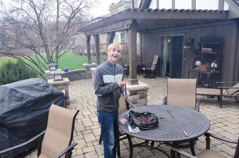 ThanksgivingNov2011-7330.jpg - Mike preparing for launch