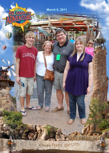 IslandsofAdventureEntranceB.jpg - Family Photo, Islands of Adventure Entrance