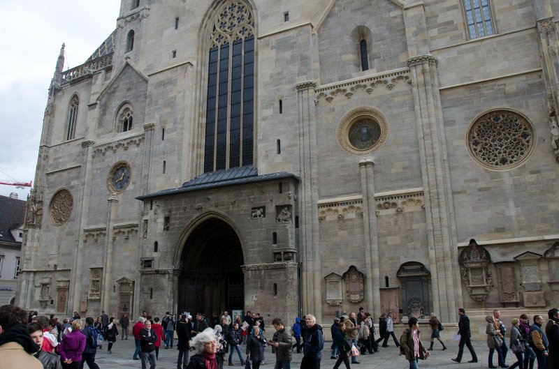 Vienna101311-6335.jpg - West Front of Stephansdom / St. Stephen's Cathedral