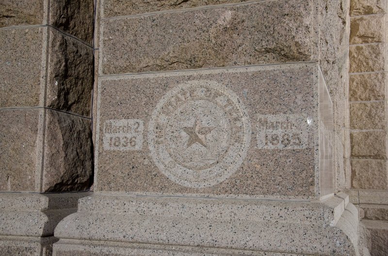 Austin012411-0557.jpg - Texas Capitol Building Corner Stone: March 2, 1836 - March 1885