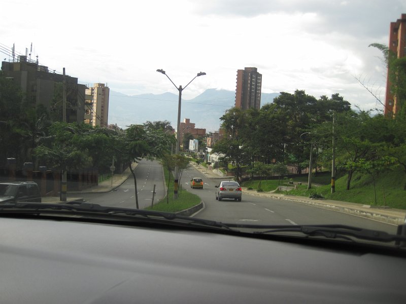 Medellín040411-2469.jpg - Drive  streets of El Poblado area of Medellin from UNE Offices to hotel