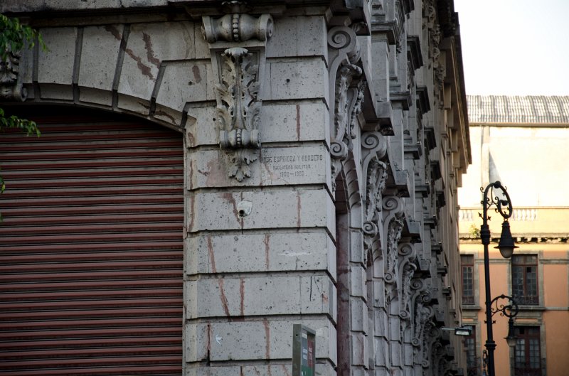 MexicoCity011011-0230.jpg - Building designed by Jose Espinosa Y Rondero Engineer Militar 1908-1980